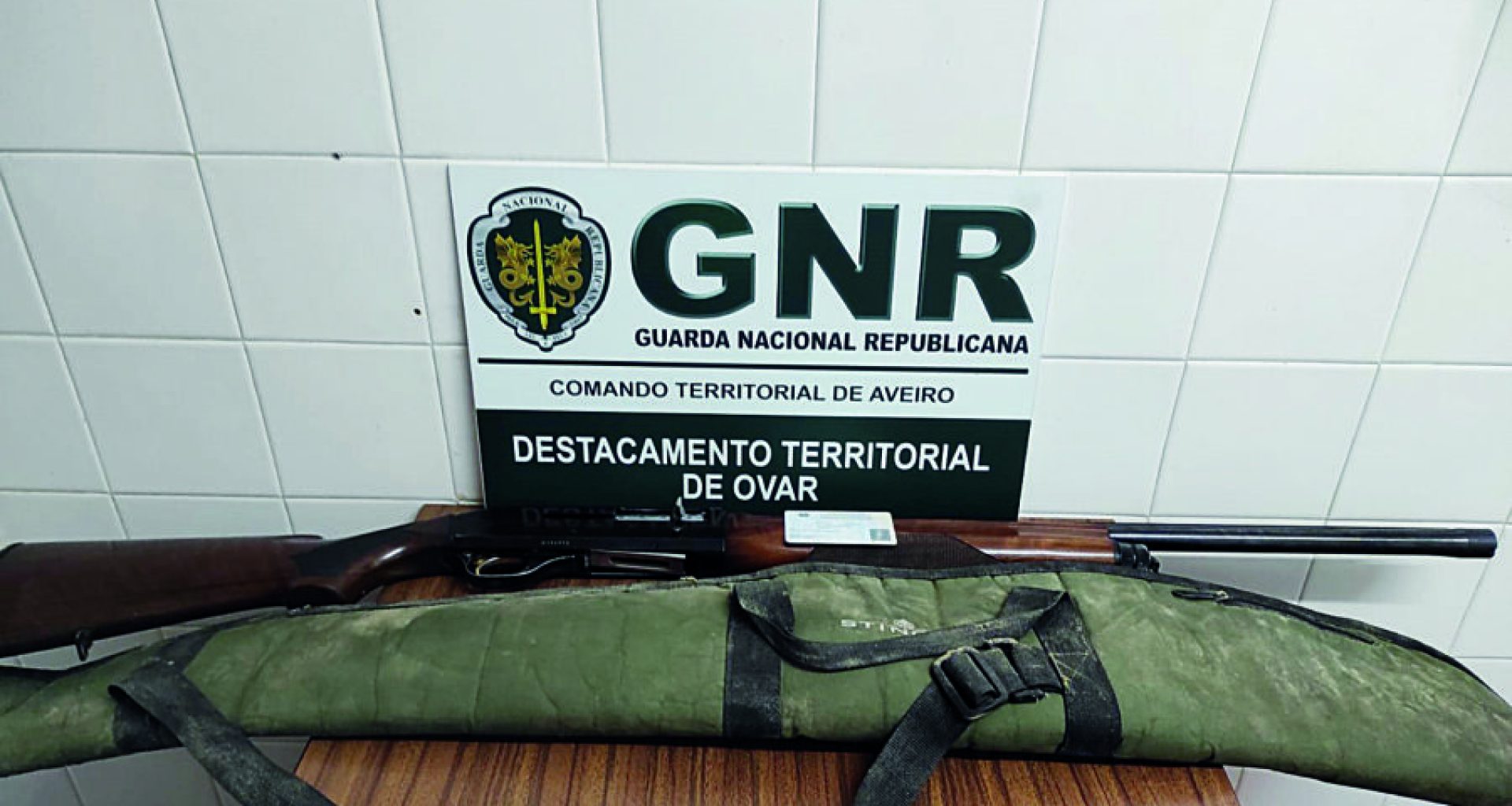 GNR Aveiro - Apreensão de arma (1)